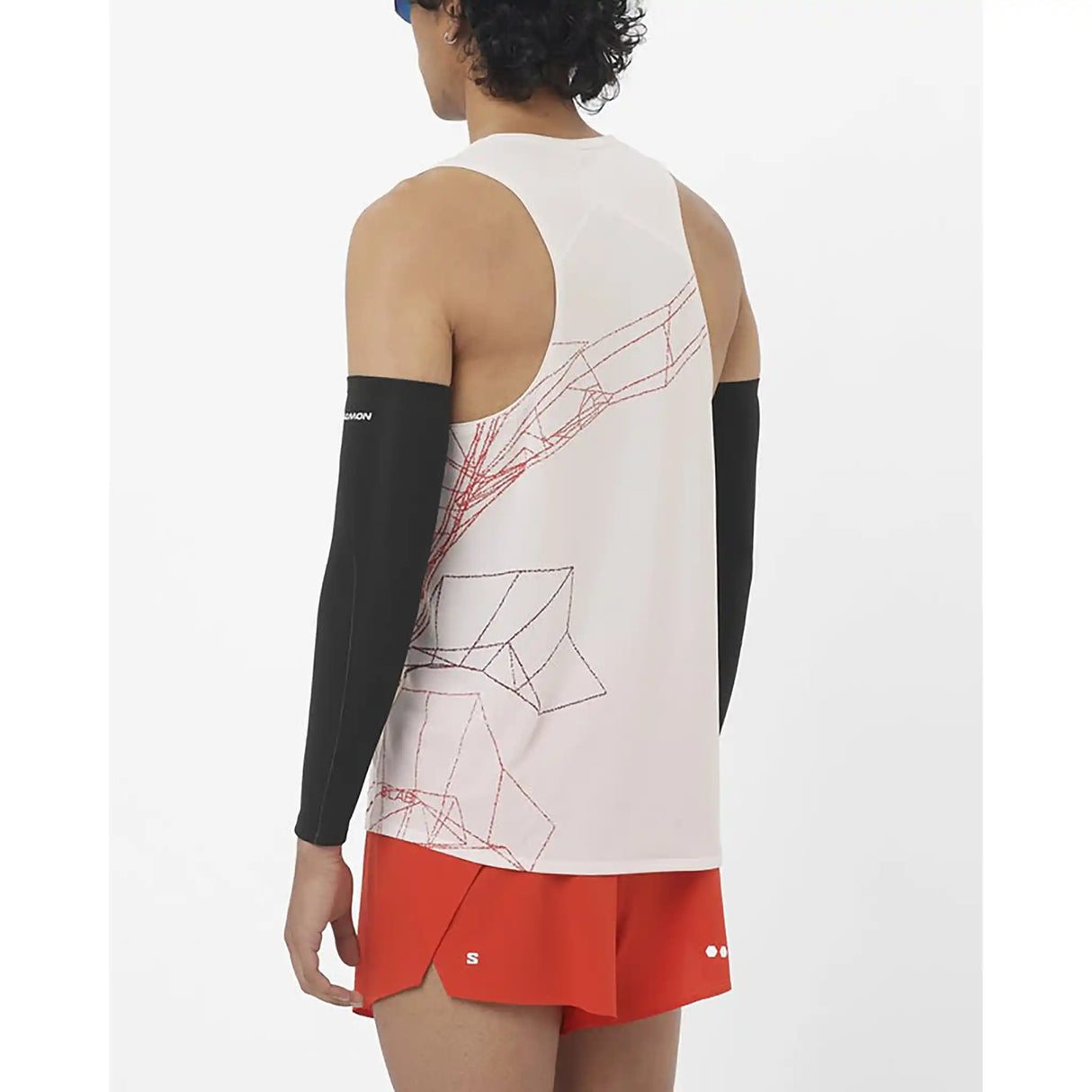 Salomon S/LAB Speed débardeur homme - Lilac Ash / Fiery Red