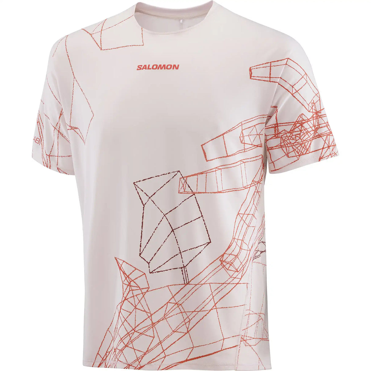 Salomon S/LAB Speed T-shirt à manches courtes homme- Lilac Ash / Fiery R