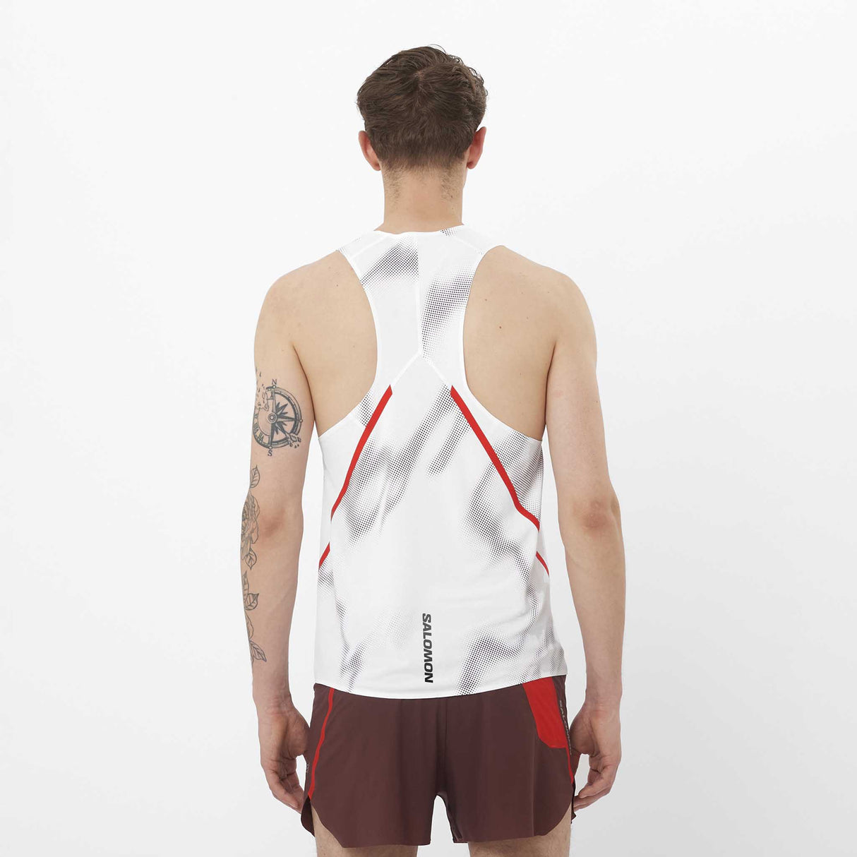 Salomon S/LAB Speed débardeur de course pour homme dos - White / Andorra