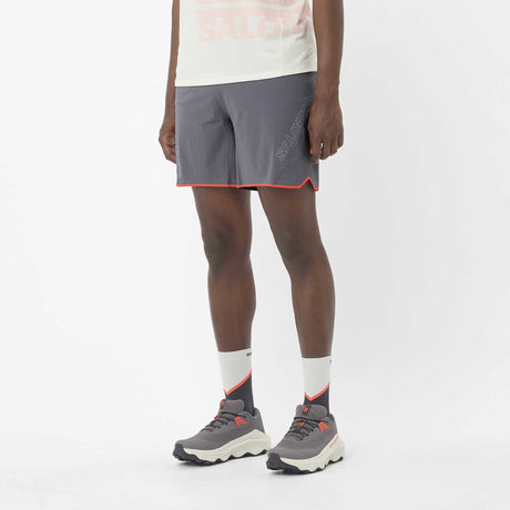 Salomon Sense Aero short de course à pied 7 po pour homme face - Castlerock