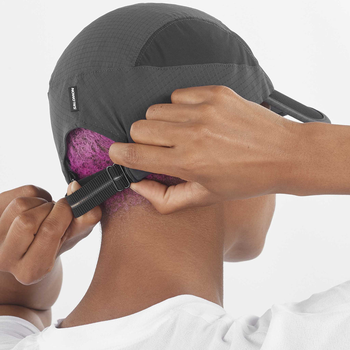 Salomon Sense Aero Cap casquette unisexe dos femme - Deep Black