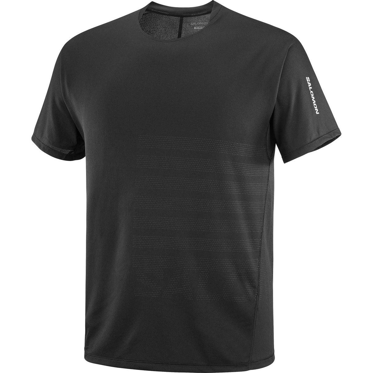 Salomon Sense Aero GFX T-shirt à manches courtes pour homme - Noir / Noir
