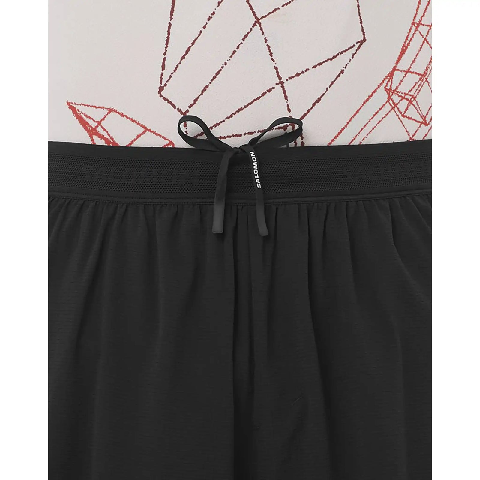 Salomon Sense Aero Stow short 5 po pour homme - Deep Black