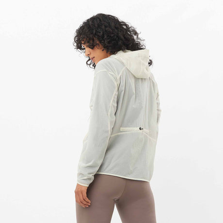 Salomon Women's Sense Aero Wind Jacket - Icicle