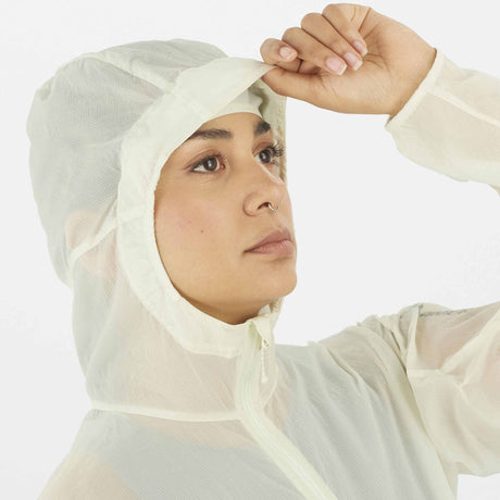 Salomon Women's Sense Aero Wind Jacket - Icicle