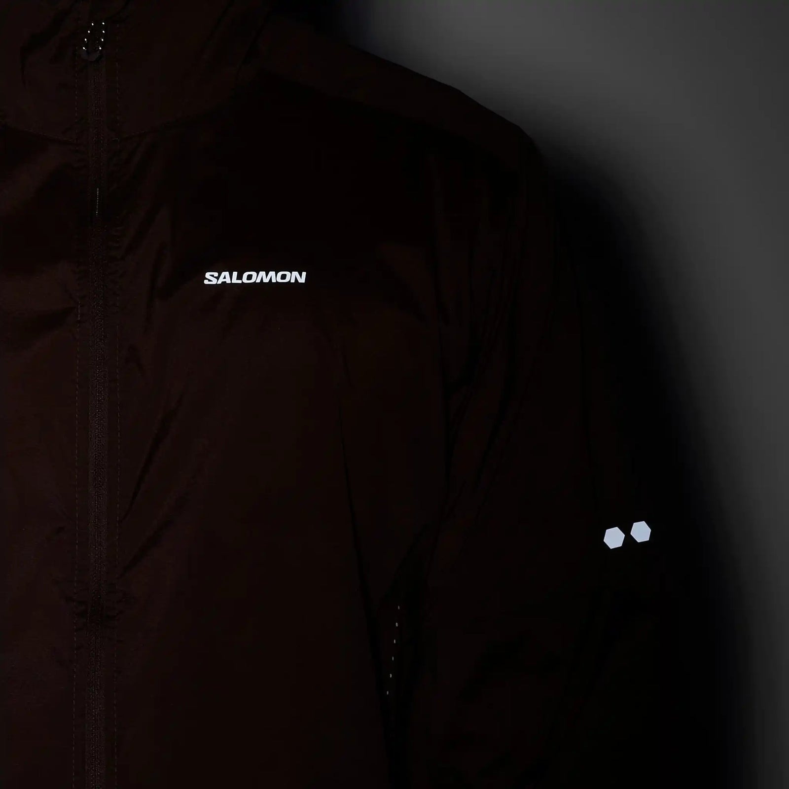 Salomon Sense Aero Wind manteau coupe-vent pour homme - Coffee Bean