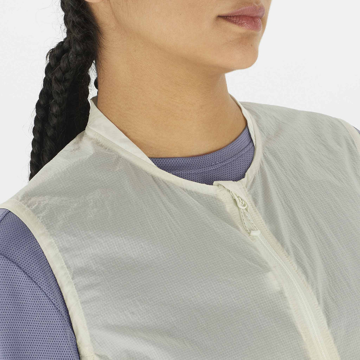 Salomon Women's Sense Aero Wind Vest - Icicle