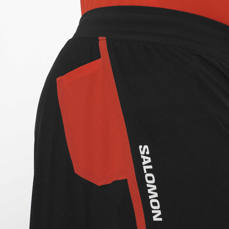Salomon S/LAB Speed 3 po short de course à pied pour homme détails - Deep Black