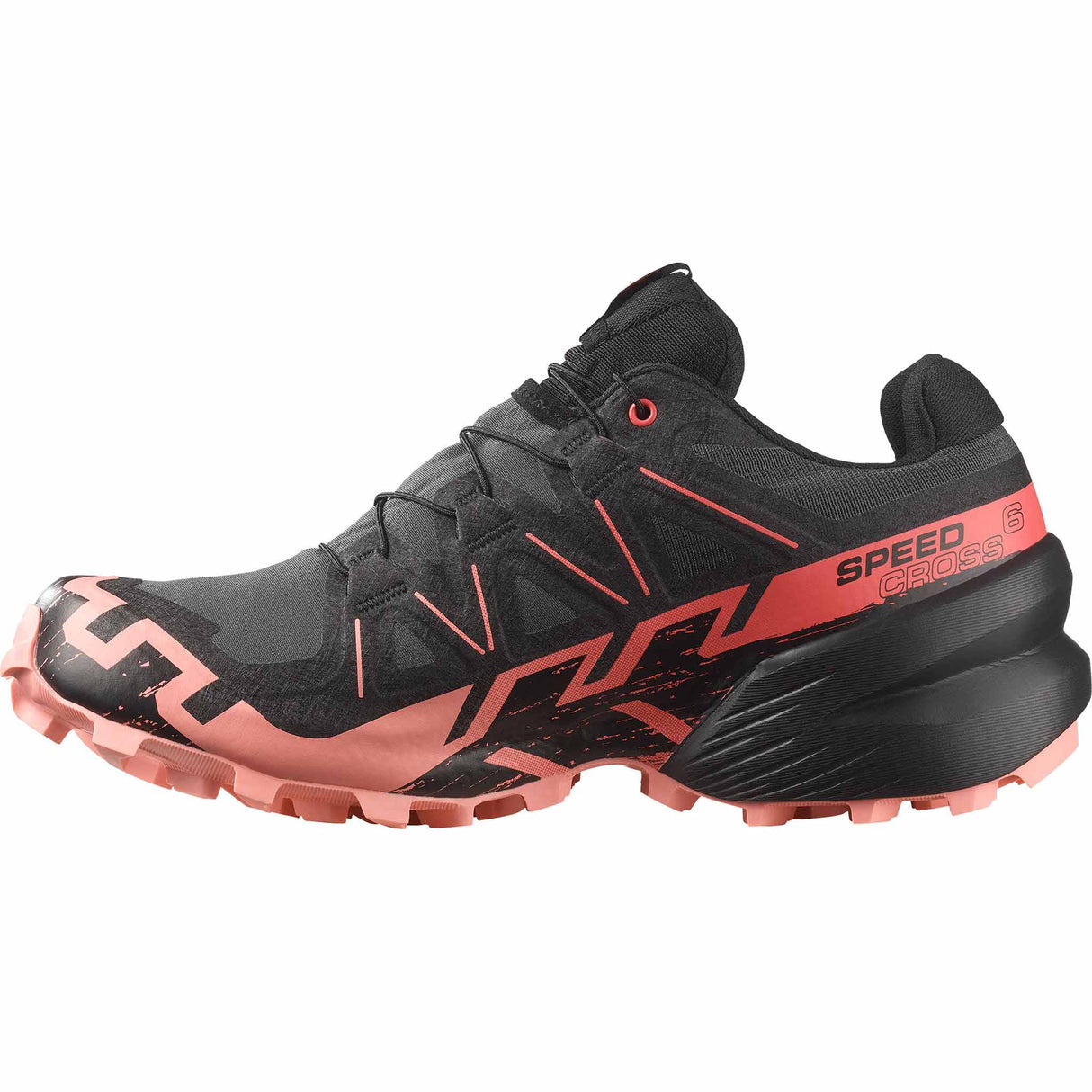 Salomon Speedcross 6 GTX Women's Trail Running Shoes - Nine Iron / Black / Flamingo Pink