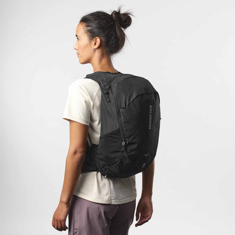 Salomon Trailblazer 20 Hiking Backpack - Black / Alloy