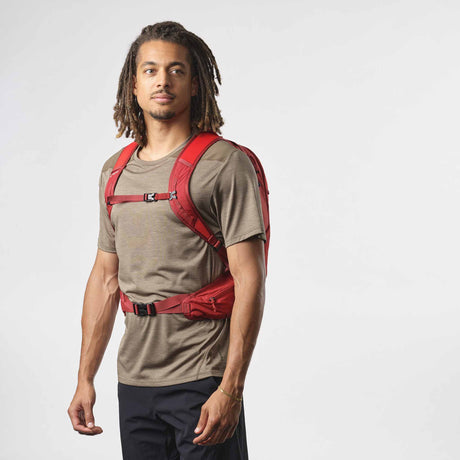 Salomon Trailblazer 20 Hiking Backpack - Red Dahlia / High Risk Red