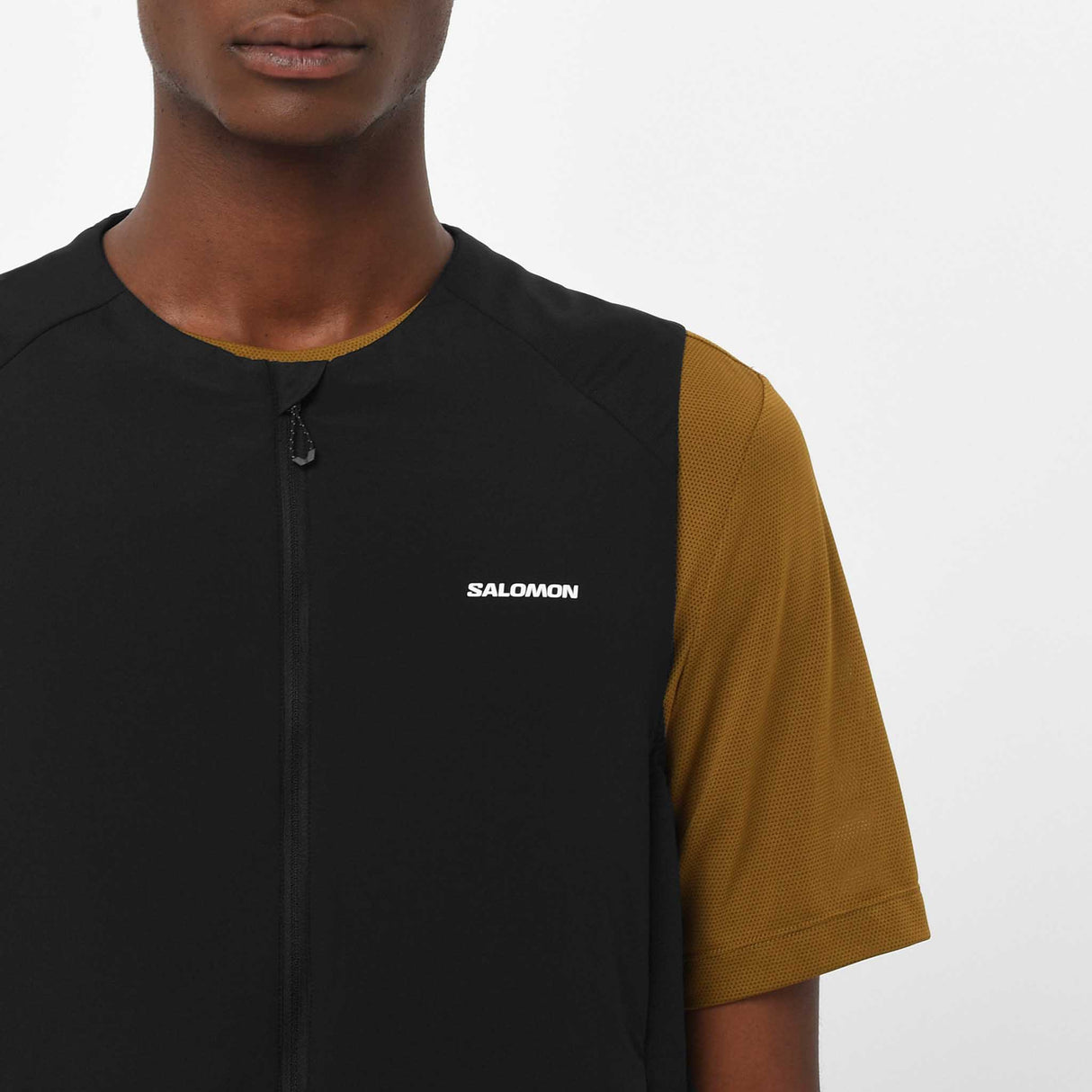 Salomon Mountain Flex Hybrid veste de course pour homme - Deep Black