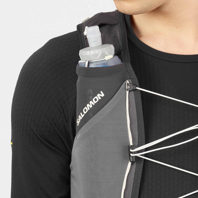 Salomon Salomon ADV Skin 5 Gradient veste d'hydratation de course à pied - Phantom / Castlerock / Icicle