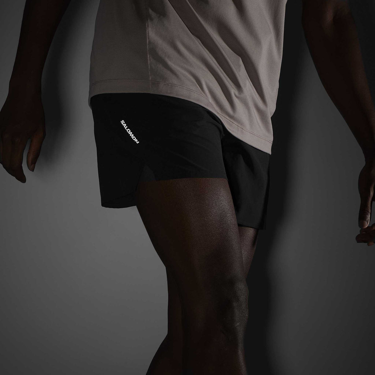 Salomon Salomon SHAKEout Core 5 po short de course à pied pour homme