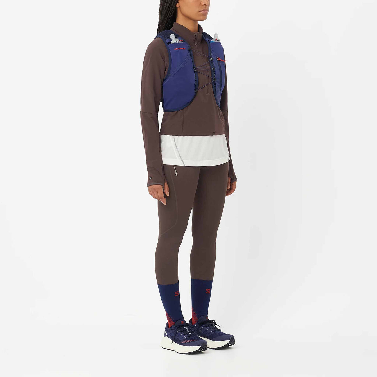 Salomon Salomon SHAKEout Core T-shirt de course à pied pour femme