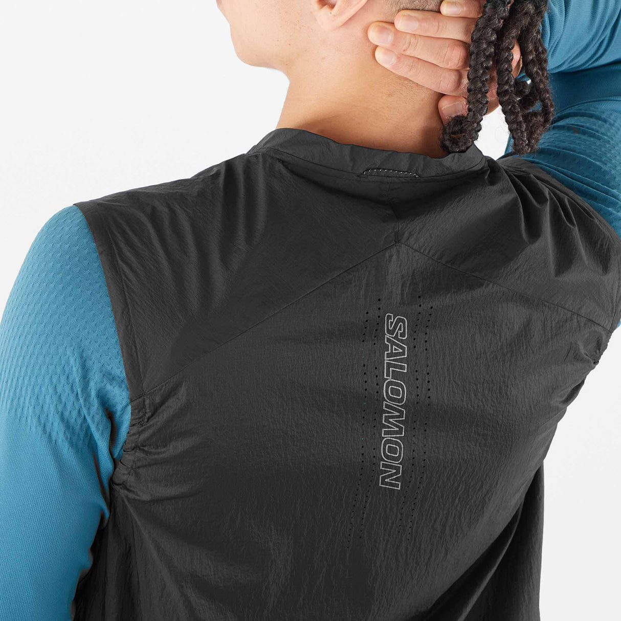 Salomon Salomon Sense Aero Wind Vest gilet coupe-vent pour homme