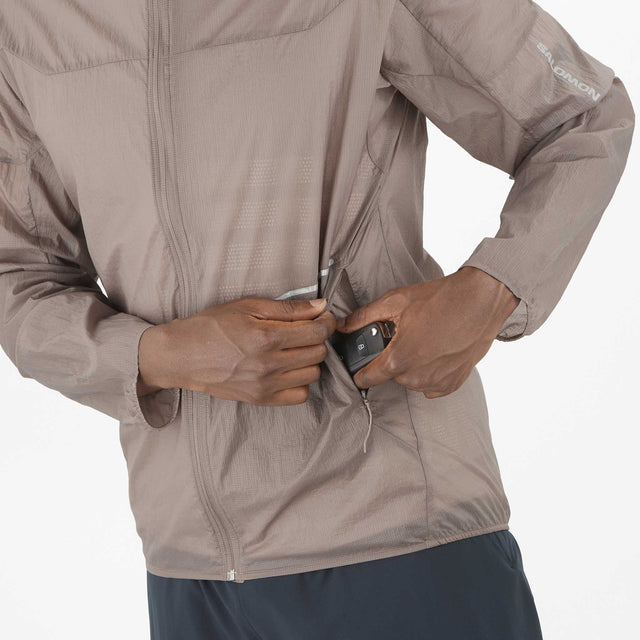 Salomon Salomon Sense Aero Wind manteau coupe-vent pour homme