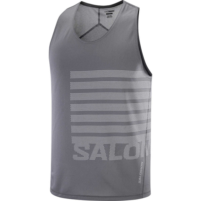 Salomon Salomon Sense Aero débardeur de course et entrainement pour homme
