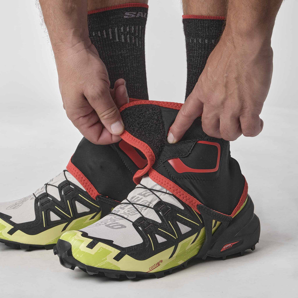 Salomon Salomon Trail Gaiters High guêtres pour chaussure de course à pied