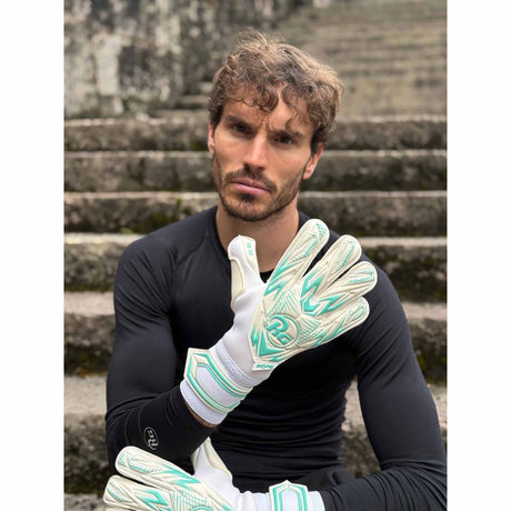 RG Goalkeeper Gloves Samurai - White / Mint Green
