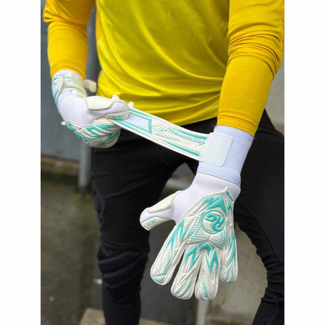 RG Goalkeeper Gloves Samurai - White / Mint Green