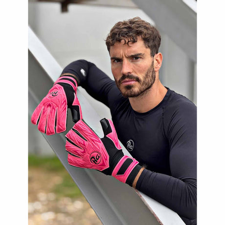 RG Goalkeeper Gloves Samurai Fusion - Pink / Black
