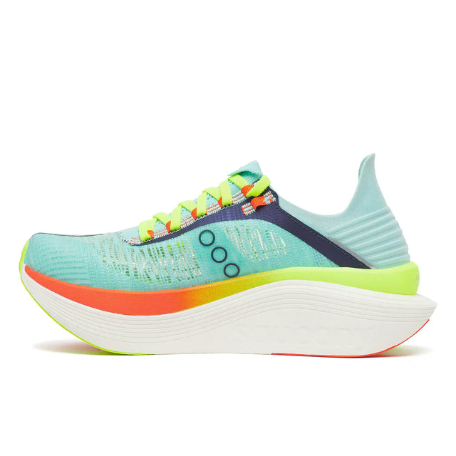 Saucony Endorphin Elite 2 chaussures de course à pied unisexes - Splash / Fire