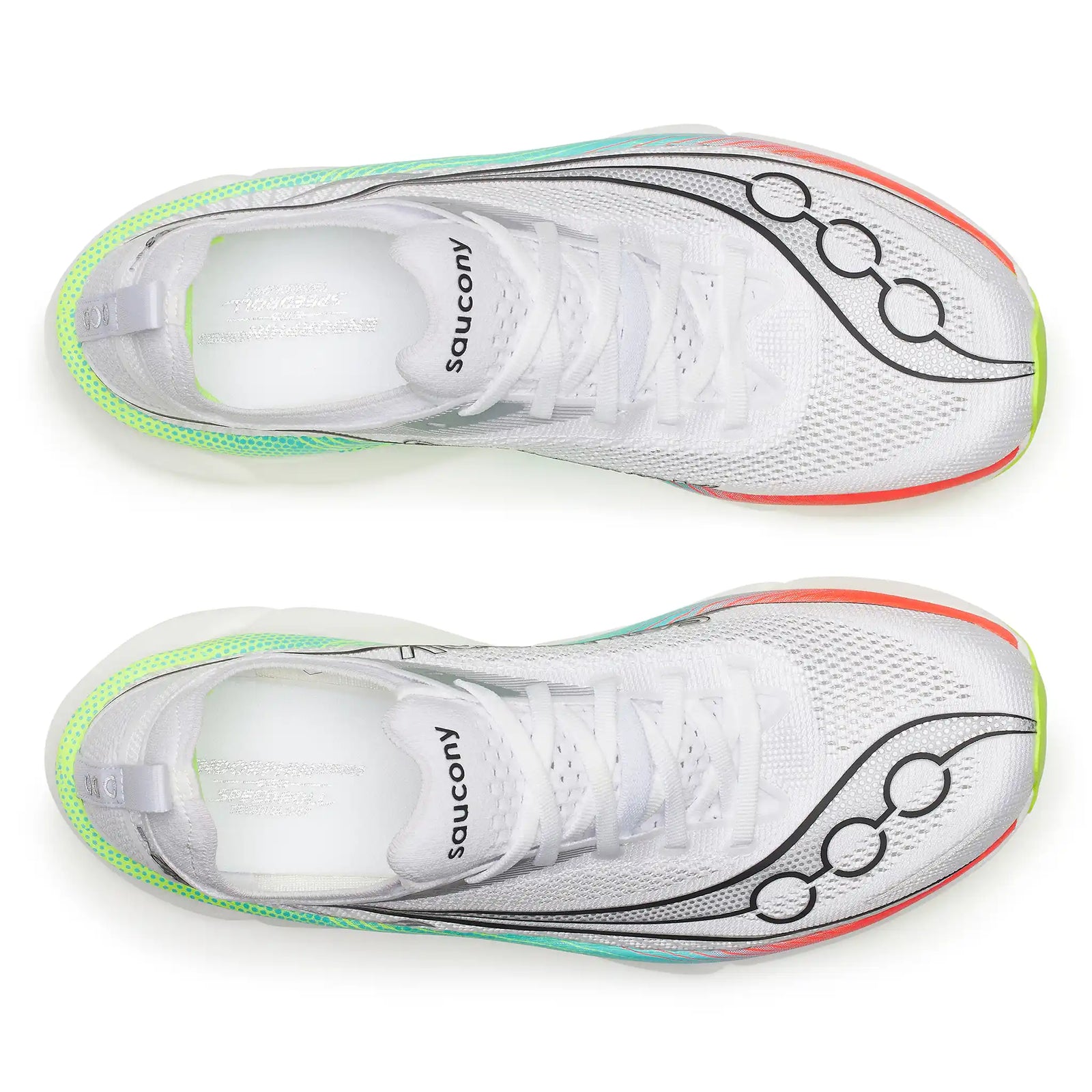 Saucony Endorphin Elite 3 chaussure de course carbone unisexe - White / Multi