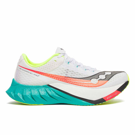Saucony Endorphin Pro 4 Women's Running Shoes - White / Mutant