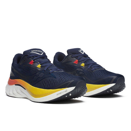 Saucony Endorphin Speed 4 souliers de course homme paire- Navy / Spice