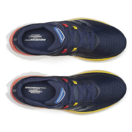 Saucony Endorphin Speed 4 souliers de course homme empeigne - Navy / Spice