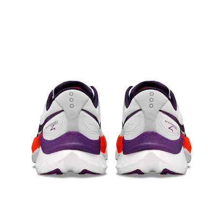 Saucony Endorphin Speed 4 souliers de course homme talons- White / Viziorange