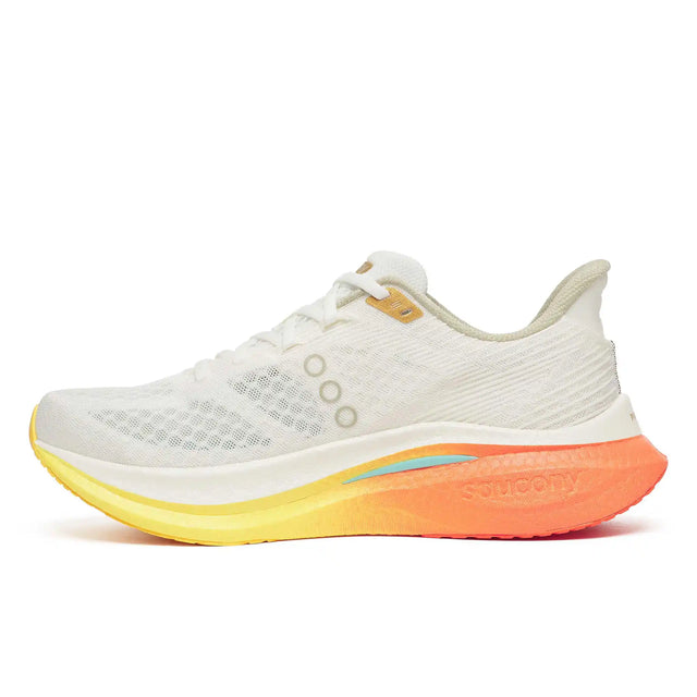 Saucony Endorphin Speed 5 chaussures de course pour homme - Ivory / Fire