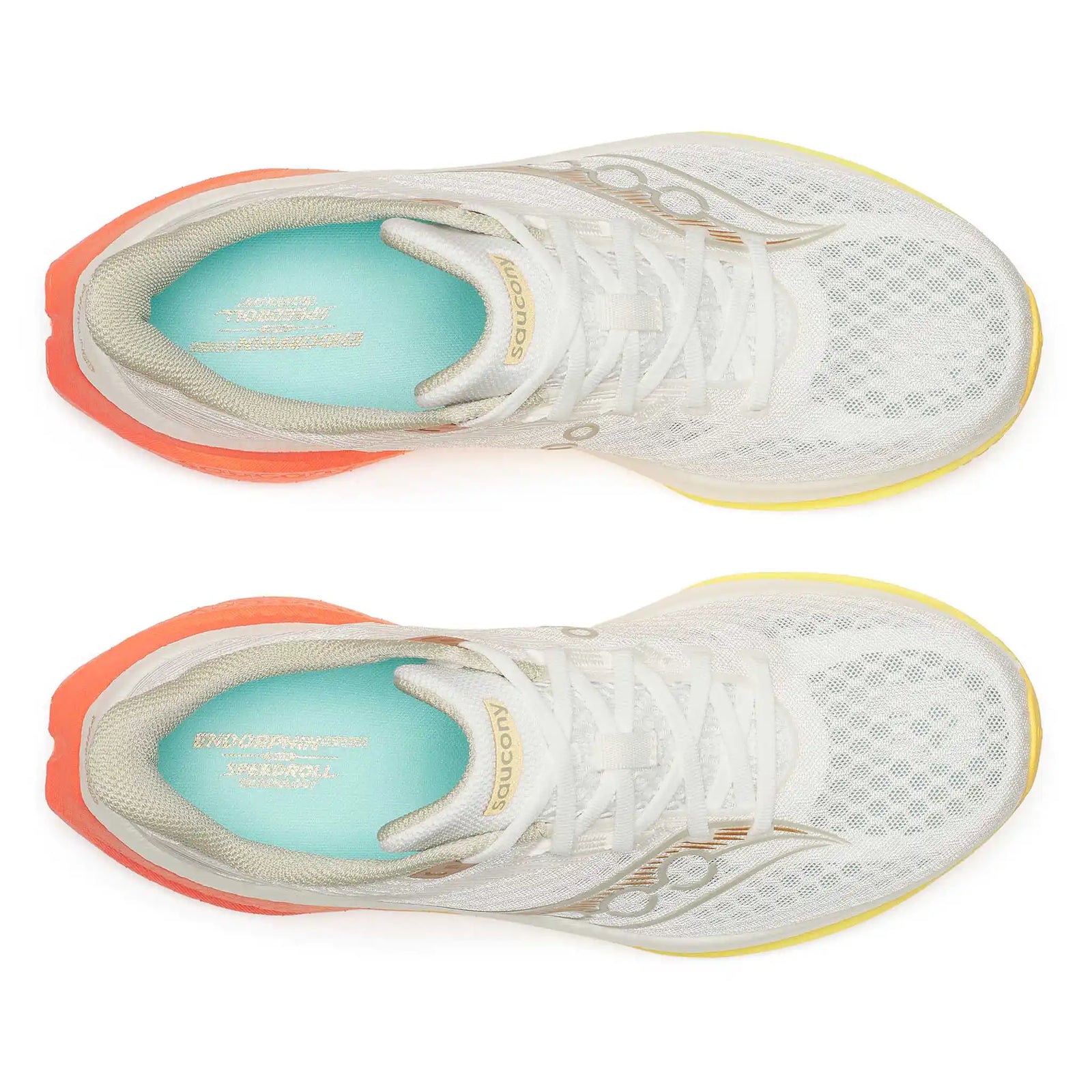 Saucony Endorphin Speed 5 chaussures de course pour homme - Ivory / Fire
