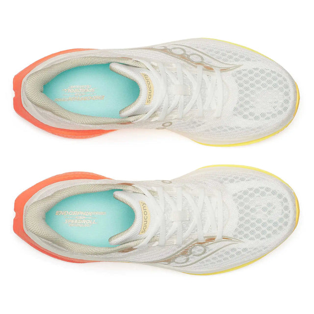 Saucony Endorphin Speed 5 chaussures de course pour homme - Ivory / Fire