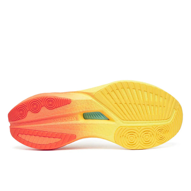 Saucony Endorphin Speed 5 chaussures de course pour homme - Ivory / Fire