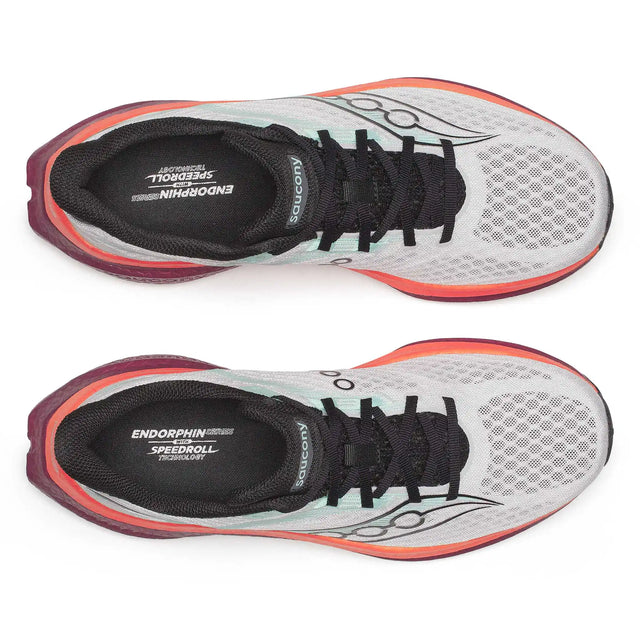 Saucony Endorphin Speed 5 chaussures de course pour homme - White / Crimson