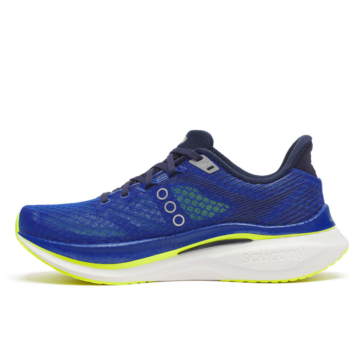 Saucony Endorphin Speed 5 souliers de course homme lateral - Lapis / Navy