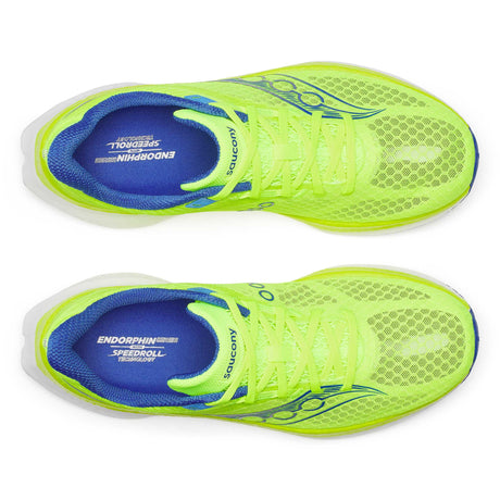 Saucony Endorphin Speed 5 souliers de course homme empeigne -Citron / Lapis