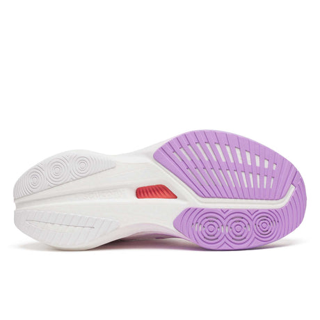Saucony Endorphin Speed 5 souliers de course femme semelle - White / Crocus