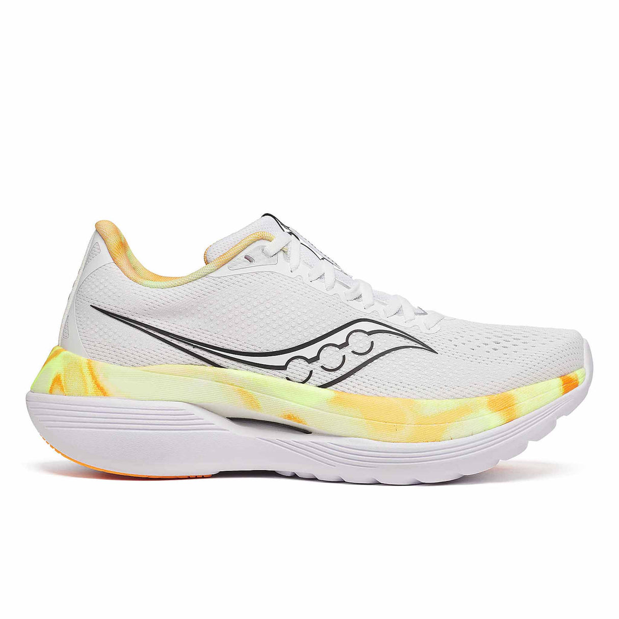 Saucony Endorphin Trainer Men Running Shoes - White / Black