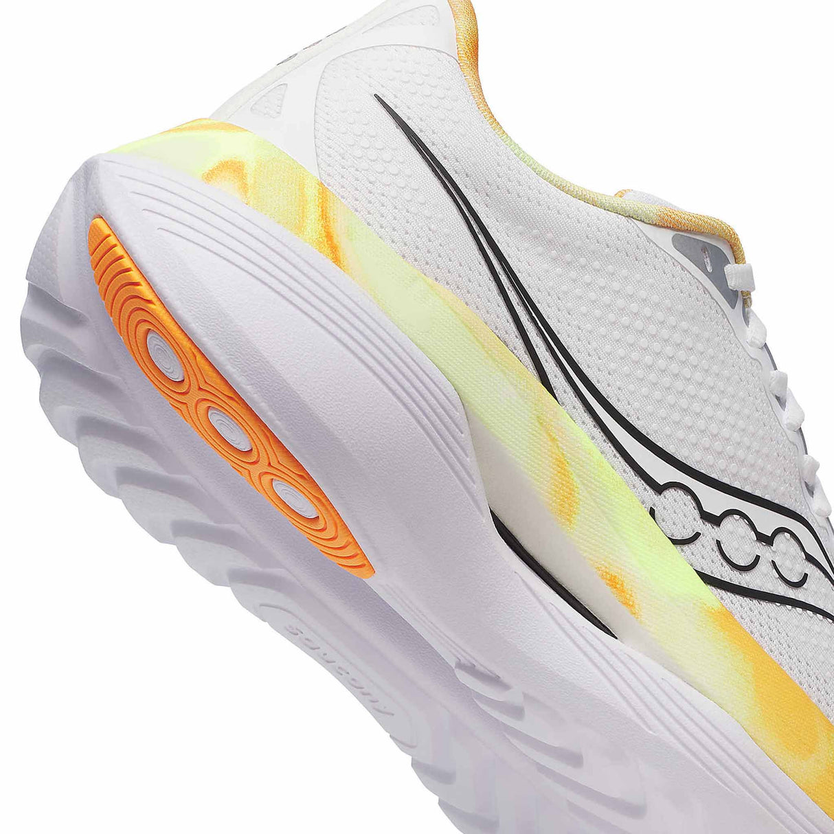 Saucony Endorphin Trainer Men Running Shoes - White / Black