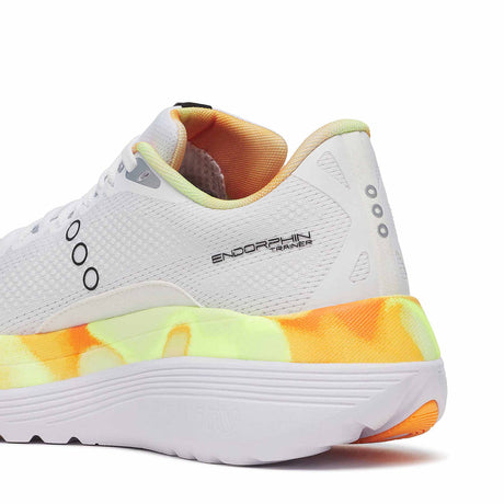 Saucony Endorphin Trainer Women's Running Shoes - White / Black