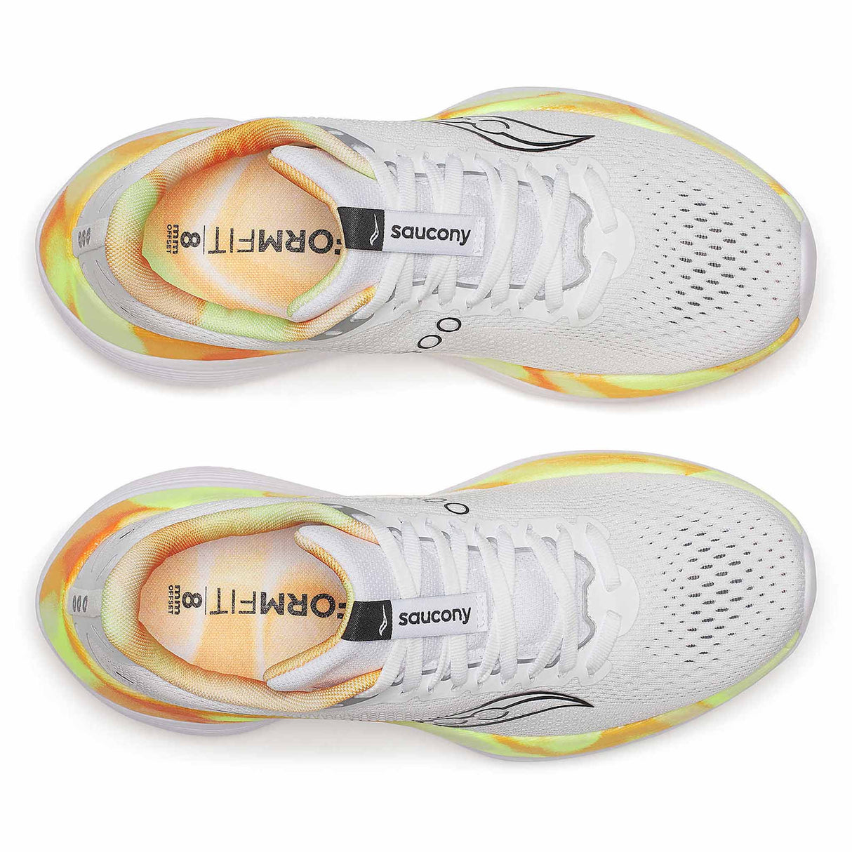 Saucony Endorphin Trainer Women's Running Shoes - White / Black