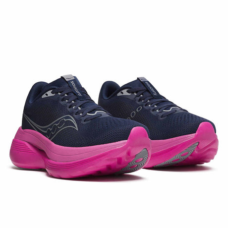 Saucony Endorphin Trainer Women's Running Shoes - Navy / Fuchsia