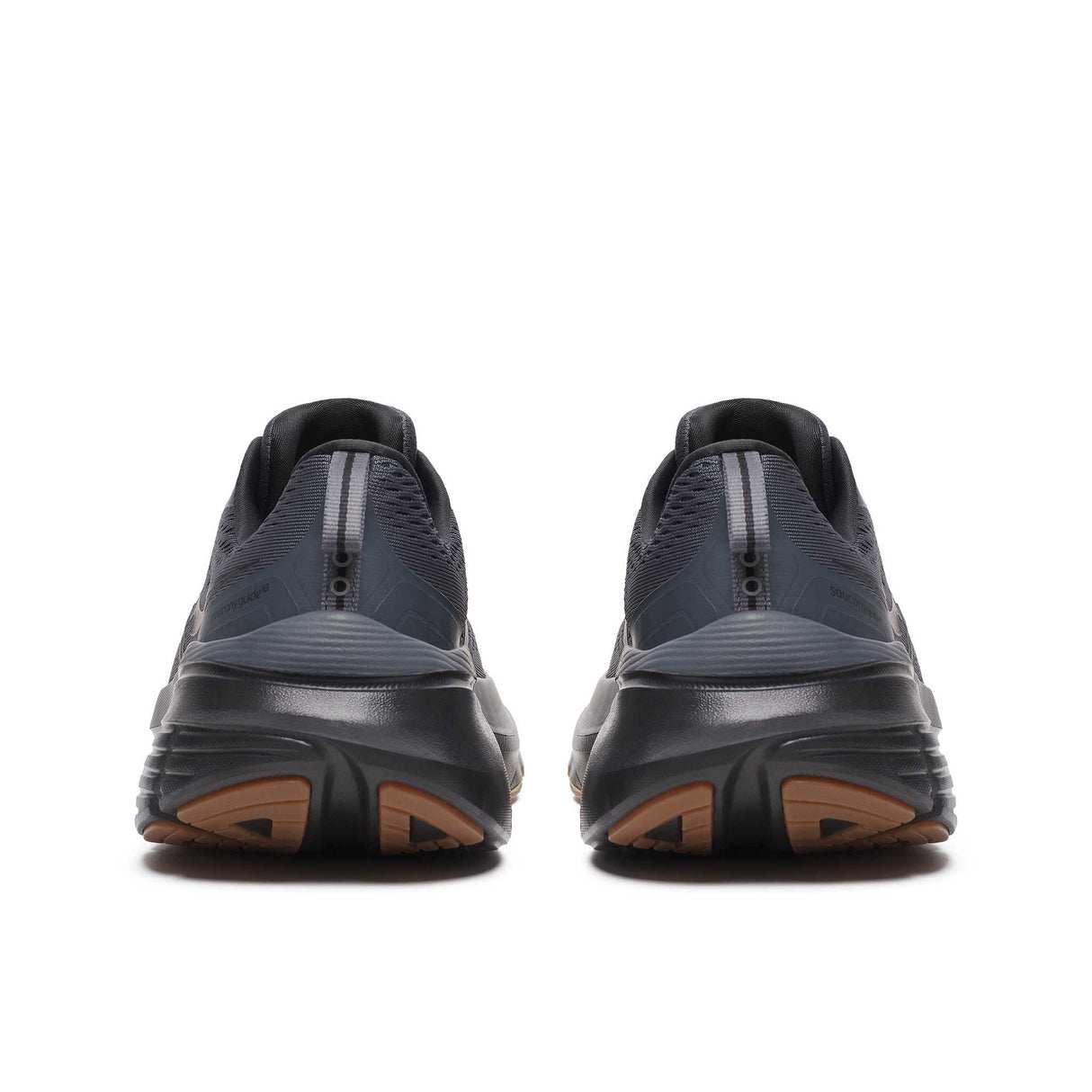 Souliers de course Saucony Guide 18 homme talon - Shadow / Gum