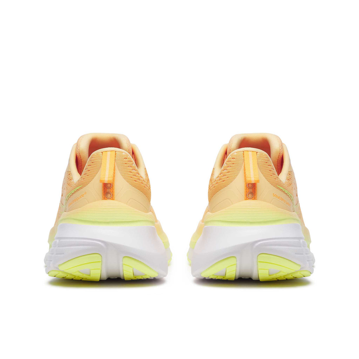 Souliers de course Saucony Guide 18 femme talon - Peach / Sunny