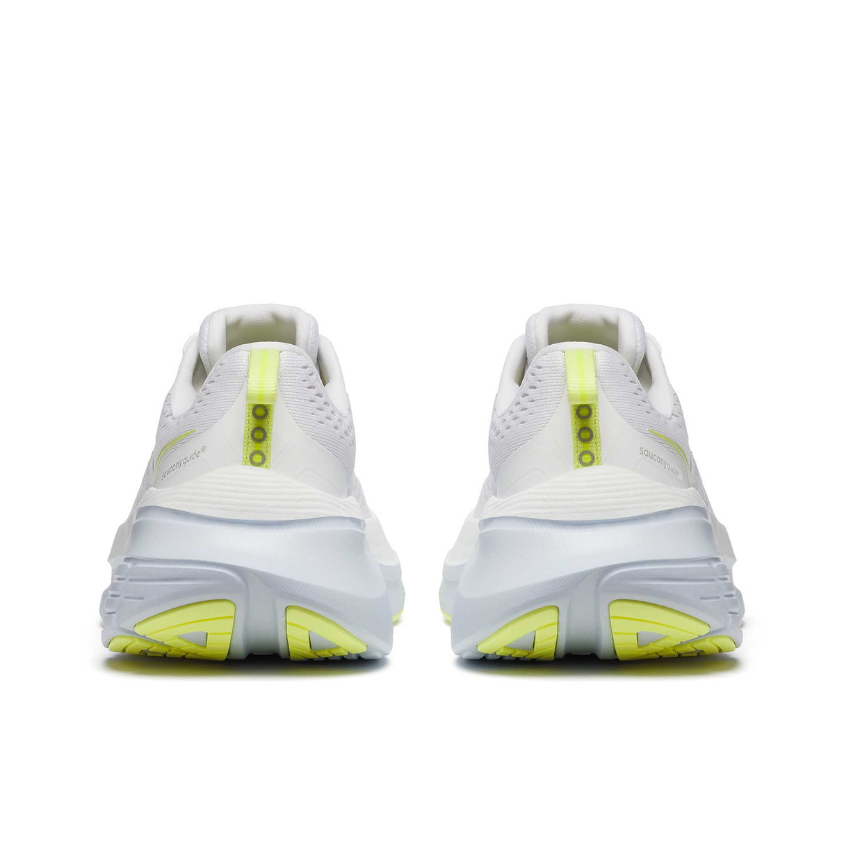 Souliers de course Saucony Guide 18 femme talon - White / Ice Melt