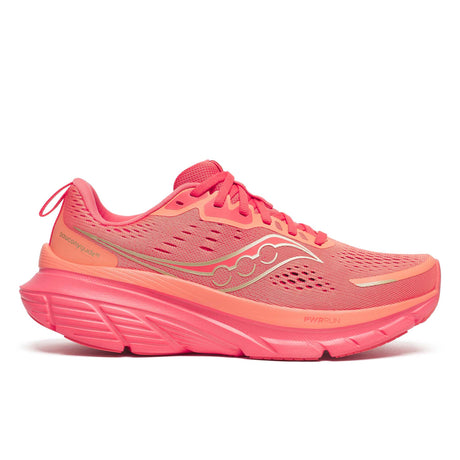 Souliers de course Saucony Guide 18 femme - Salmon / Coral