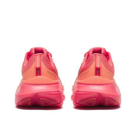 Souliers de course Saucony Guide 18 femme talons - Salmon / Coral